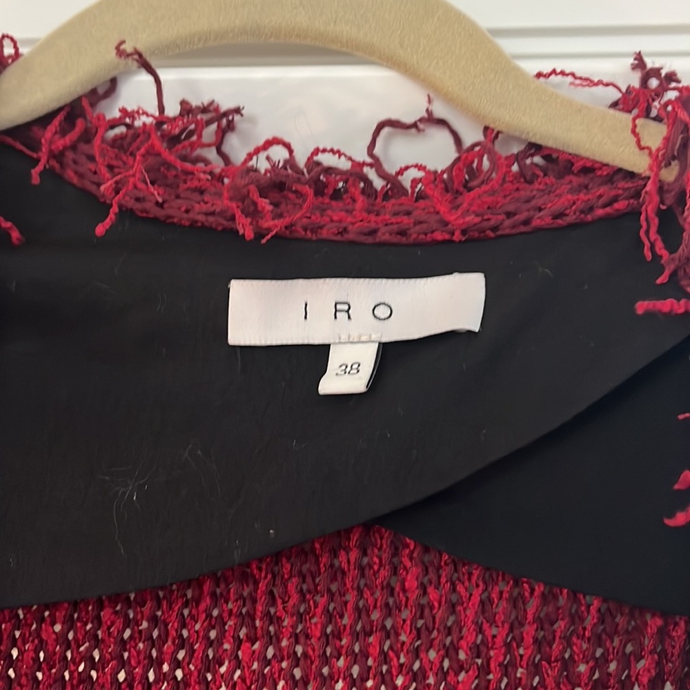 IRO Azurespe Blazer Red - Picture 2 of 3